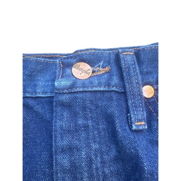 Wrangler 14MWZG Cowboy Cut Jeans 1990s–2000s Vintage Dark Indigo - Picture 6 of 9